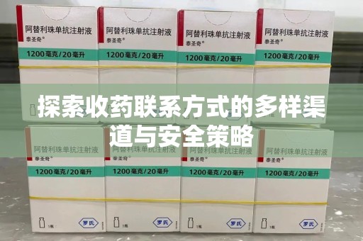 南京探索收药联系方式的多样渠道与安全策略